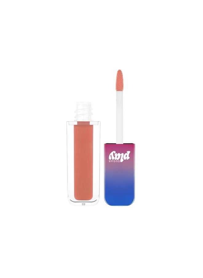 SUGAR Play Power Drip High-Glossy Lip Gloss | Tinted & Pigmented | 100% Vegan | Non-Sticky Formula | 2Ml (04 Simp) - Image 1